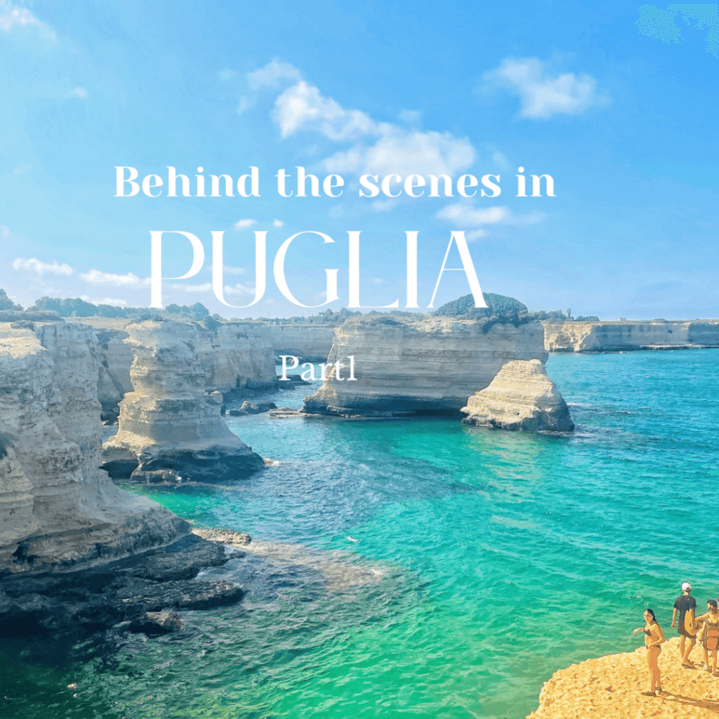 Puglia behind the scenes Instagram cover