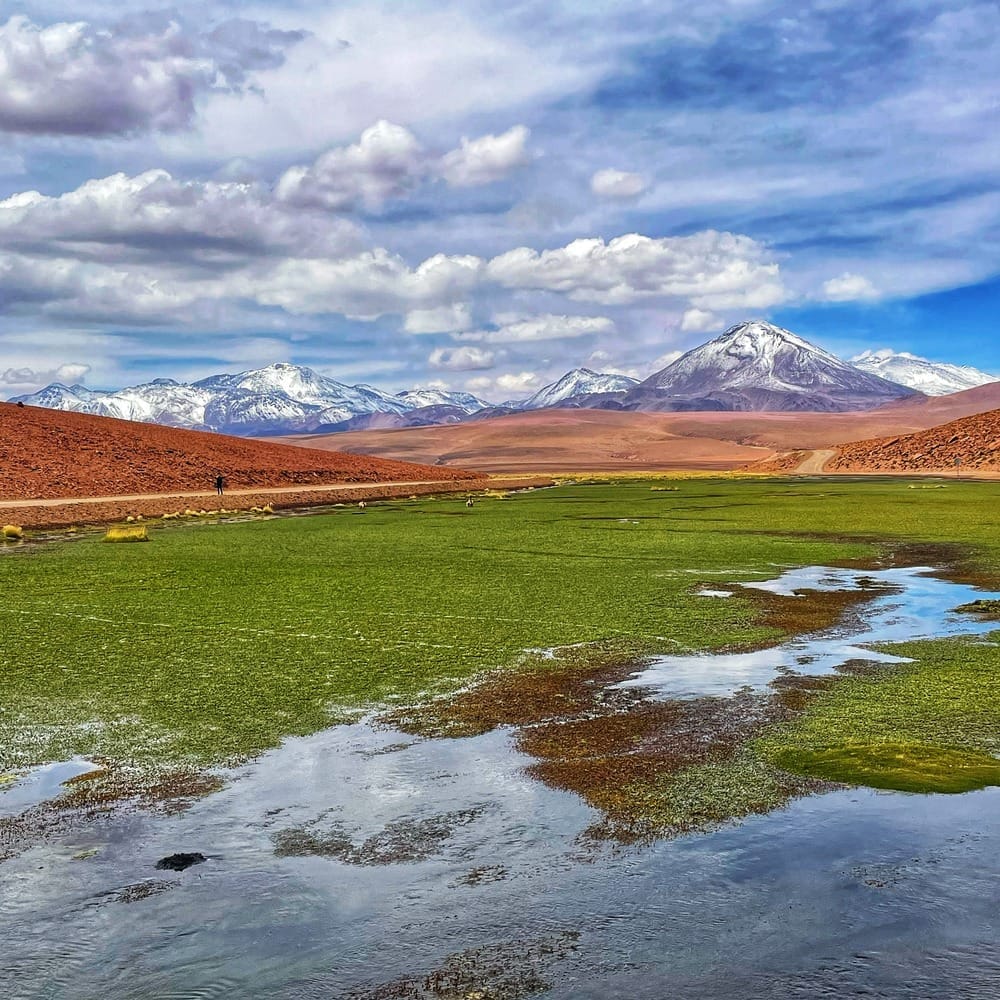 Viewof the Andes from the Atacama Desert