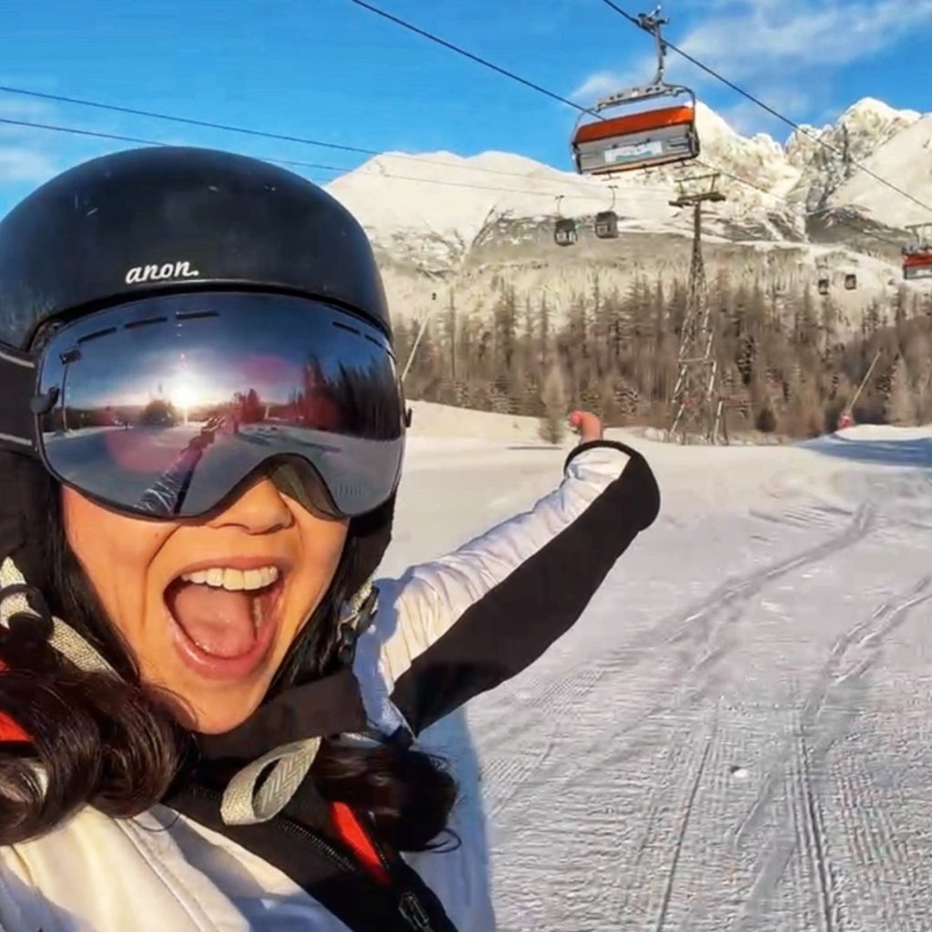 Carmen Roberts in Tatranska Lomnica ski resort