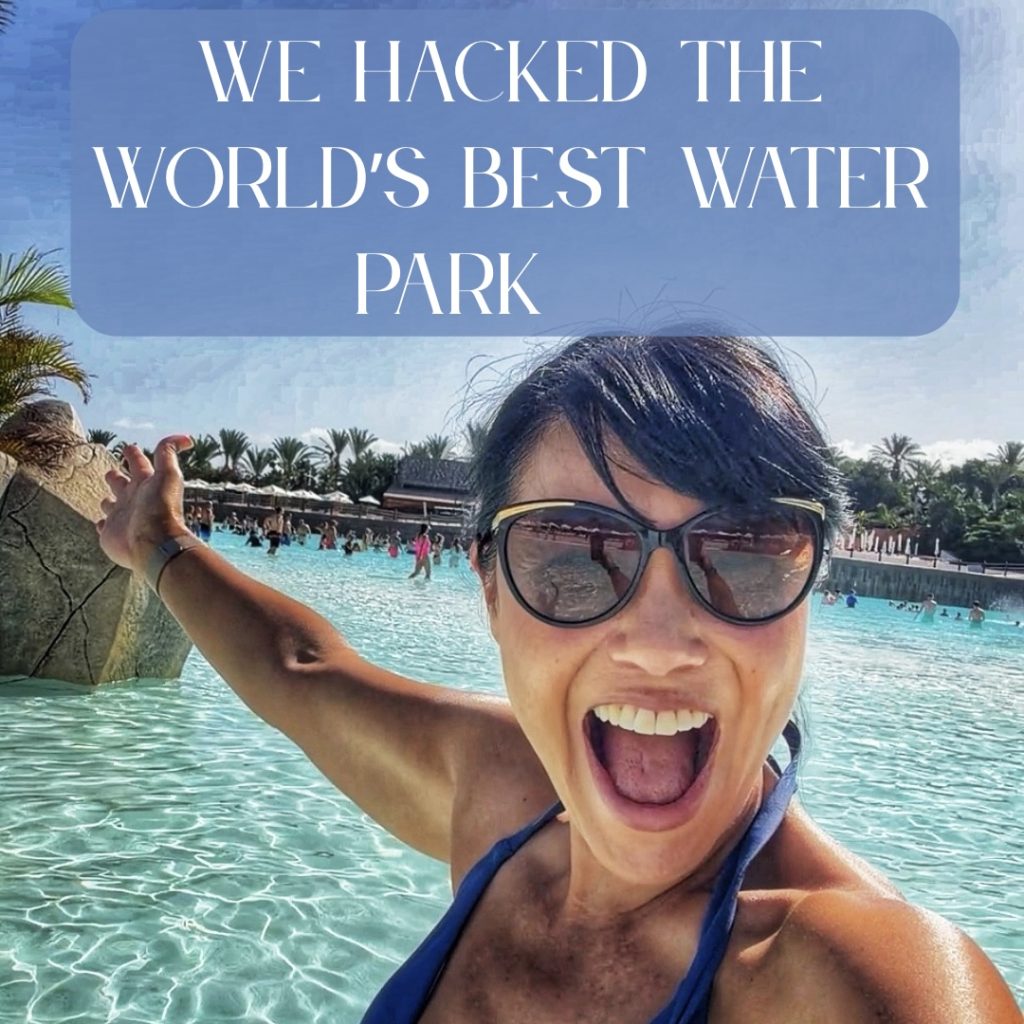 Instagram reel cover 'We Hacked the World's Best Water Park'