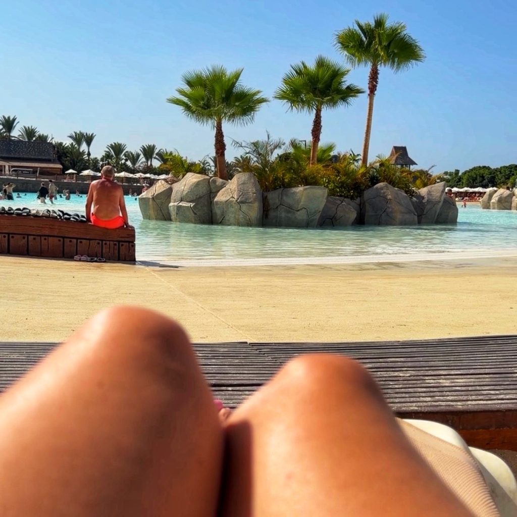 Make sure you secure a sun bed early at Siam Beach